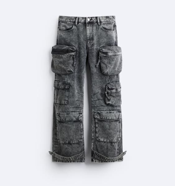 Calça Cargo Jeans com Bolsos Outerkings® - Outerkings