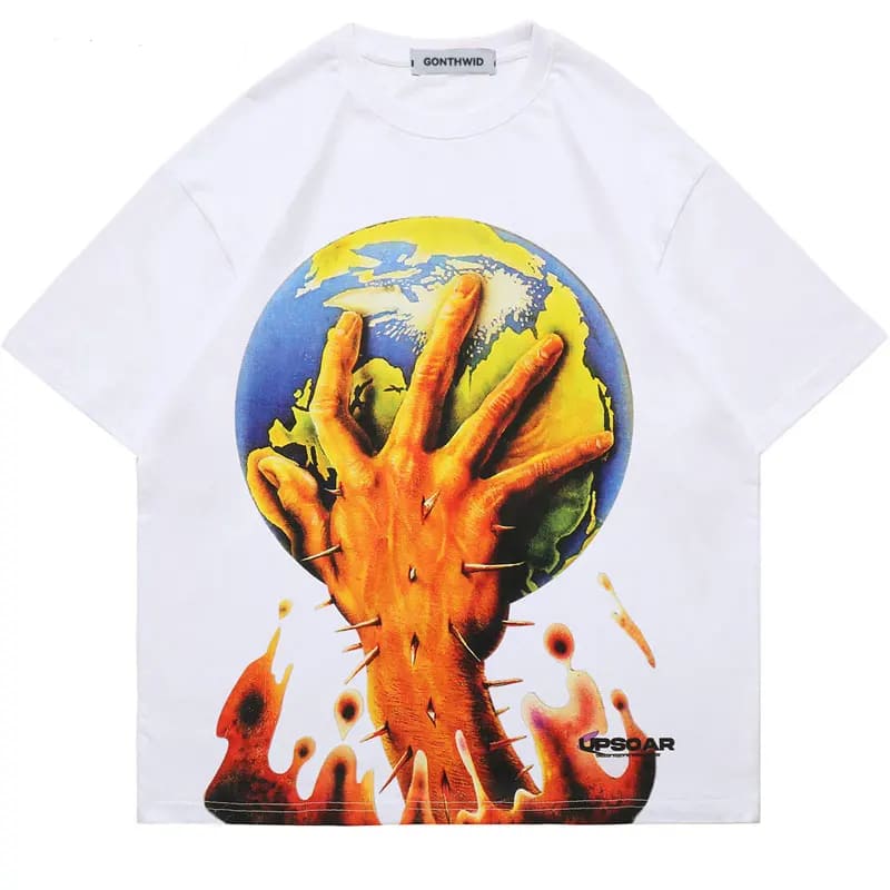 Camiseta Oversized World Changed Outerkings® - Outerkings