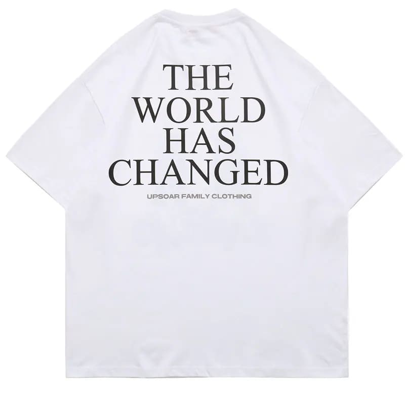 Camiseta Oversized World Changed Outerkings® - Outerkings