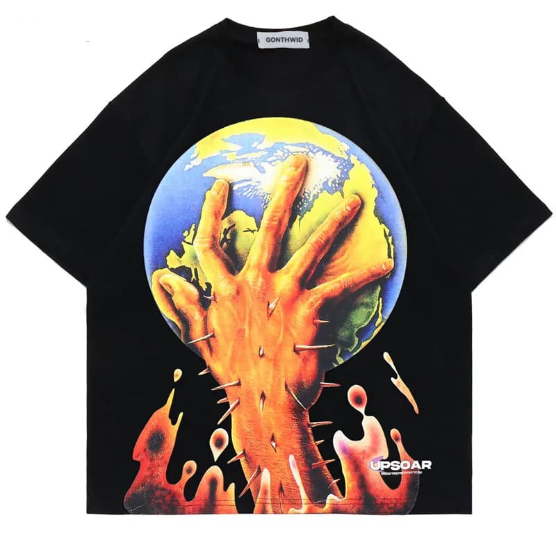 Camiseta Oversized World Changed Outerkings® - Outerkings