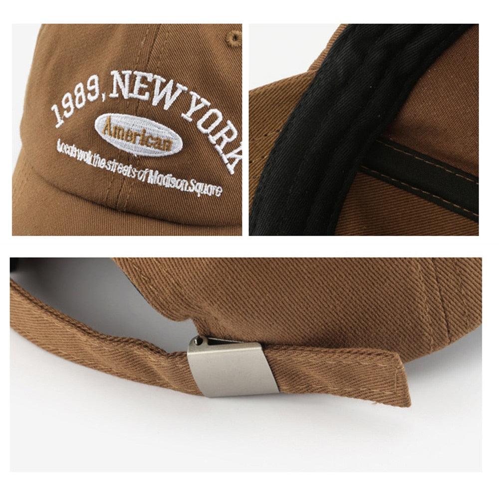 Boné de Beisebol Aba Curva New York American Outerkings® - Outerkings